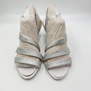 Taimi Heeled Sandal - Silver main image 1